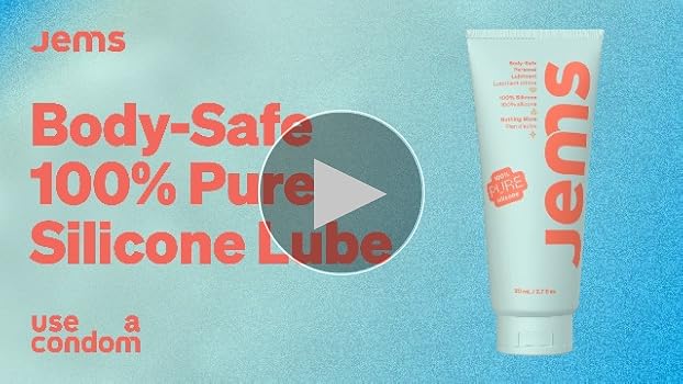 新品未使用　LUBE HANDMADE　jewelry Canadian Founded Jems 100% Silicone Lube, Personal Lubricant